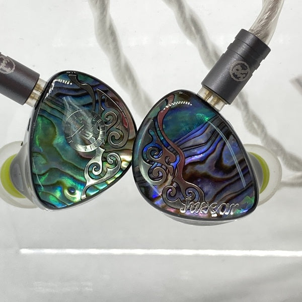 中華イヤホン JUZEAR 61T JUZEAR Butterfly 61T」 美しいシェルにKnowles製BAとCCP振動板