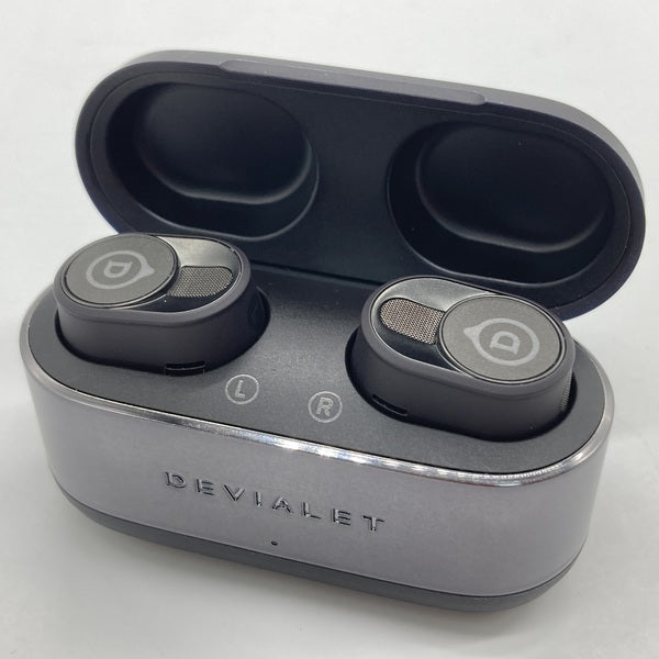 美品 DEVIALET GEMINI II Matte Black Devialet Gemini II ブラック - ラグジュアリー ワイヤレスイヤホン