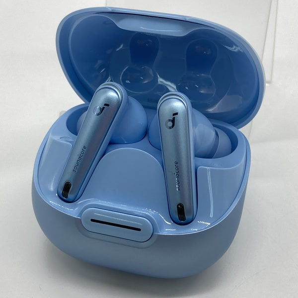 美品】soundcore Liberty4スカイブルー【充電ケース】 soundcore