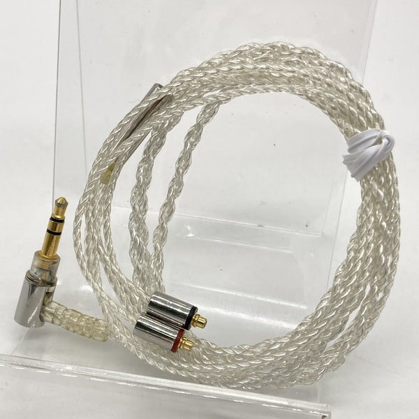 final 【中古】シルバーコートケーブル MMCX 1.2m 3.5mm 【C106