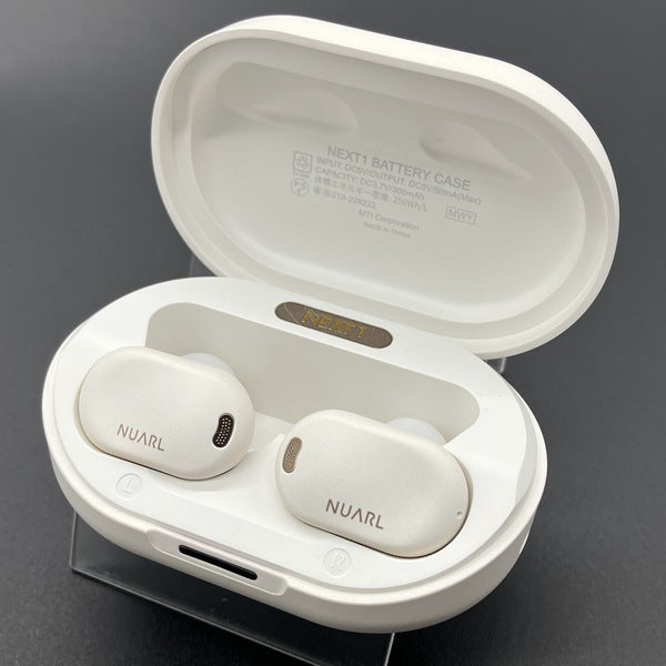 NUARL/NEXT1 EARBUDS/ワイヤレスイヤホン/NEXT1L-WE NEXT 1｜完全ワイヤレスイヤホン｜NUARL