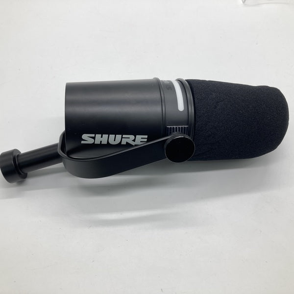 SHURE 【中古】MV7+ ポッドキャストマイクロホン ブラック 【MV7