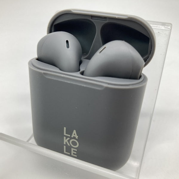 【中古】LAKOLEワイヤレスイヤホン(ブラック)【日本橋】