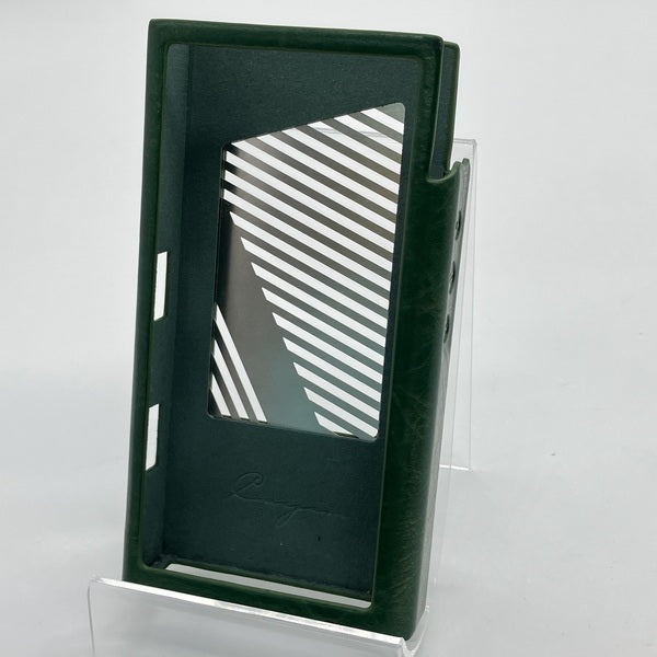 【中古】N3Ultra用純正レザーケース グリーン【秋葉原】