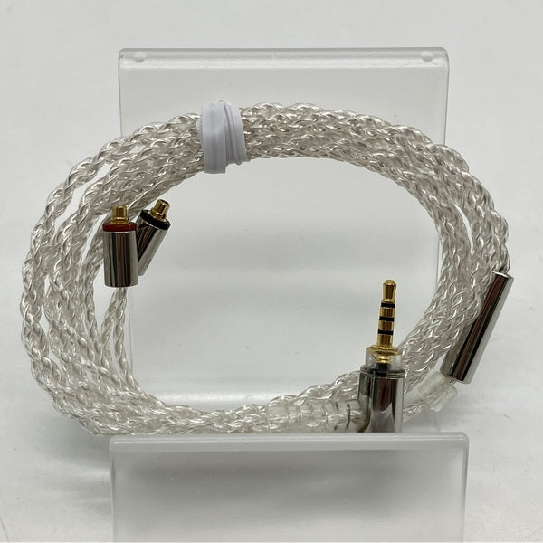 【中古】シルバーコートケーブル MMCX 1.2m 2.5mm 4極バランス 【C106 MS12DZCLEH】【日本橋】