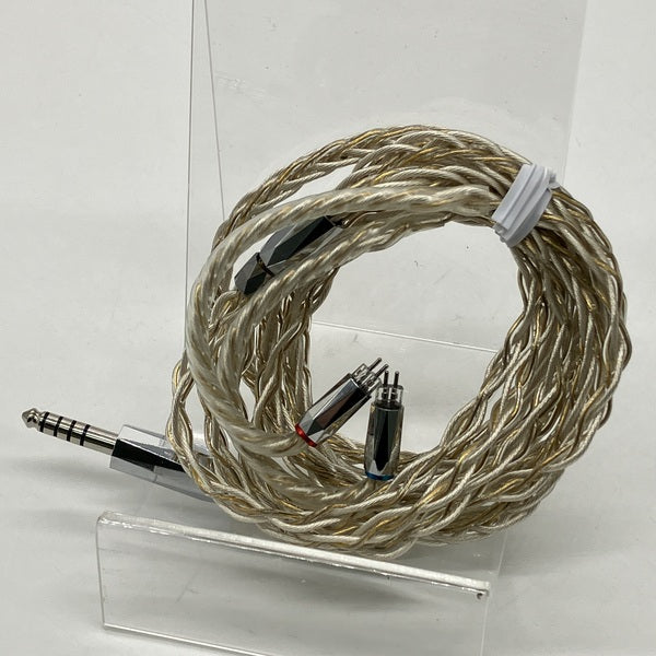 【中古】Hiclass 8コア 純銀金メッキ+パラジウム+銀メッキ 2pin-4.4mm【秋葉原】