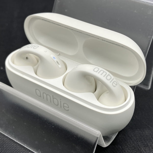 【中古】ambie AM-TW02ワイヤレスイヤホン ホワイト ambie 【中古】AM-TW02 White × White【秋葉原】 – e☆イヤホン