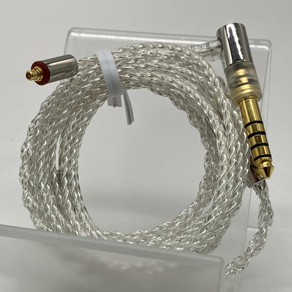 final 【中古】シルバーコートケーブル MMCX 1.2m 4.4mm 5極