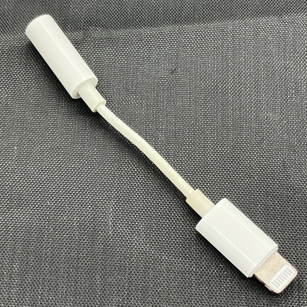 Apple 【中古】Lightning - 3.5 mmヘッドフォンジャックアダプタ