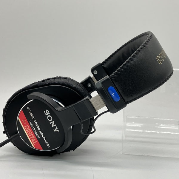 中古動作品SONY MDR-CD900ST 有線ヘッドホン Amazon | SONY 有線 密閉型スタジオモニターヘッドホン 黒 MDR
