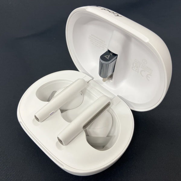 Poly 【中古】VOYAGER FREE 60 UC+ 【7Y8H2AA】ホワイトサンド