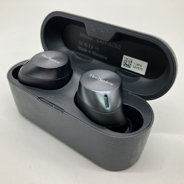 ［中古］Technics ワイヤレスイヤフォン EAH-AZ60-K Technics 【中古】EAH-AZ60 ブラック 【EAH-AZ60-K】【日本橋