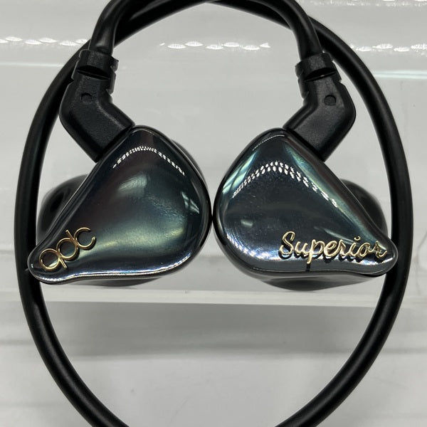 qdc SUPERIOR Piano Black キューディーシー 有線イヤホン Amazon.co.jp: キューディーシー(qdc) SUPERIOR Piano Black