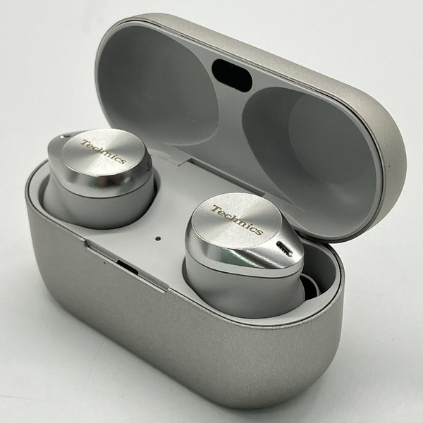 naメル 【美品】 Technics EAH-AZ80-S シルバー Amazon.co.jp: テクニクス ワイヤレスイヤホン EAH-AZ80-S