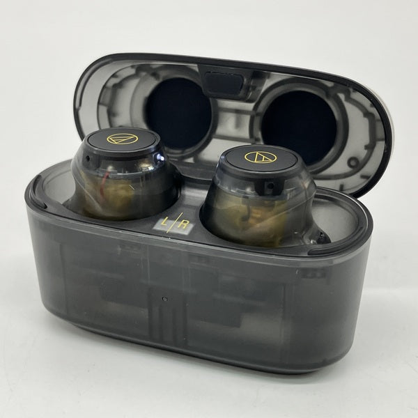 ATH-CKS30TW+ (スケルトンブラック) 別売りケース付き 保証付き 【公式