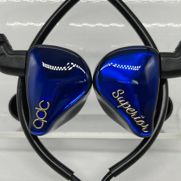 qdc SUPERIOR Azure Blue キューディーシー 有線イヤホン カナル