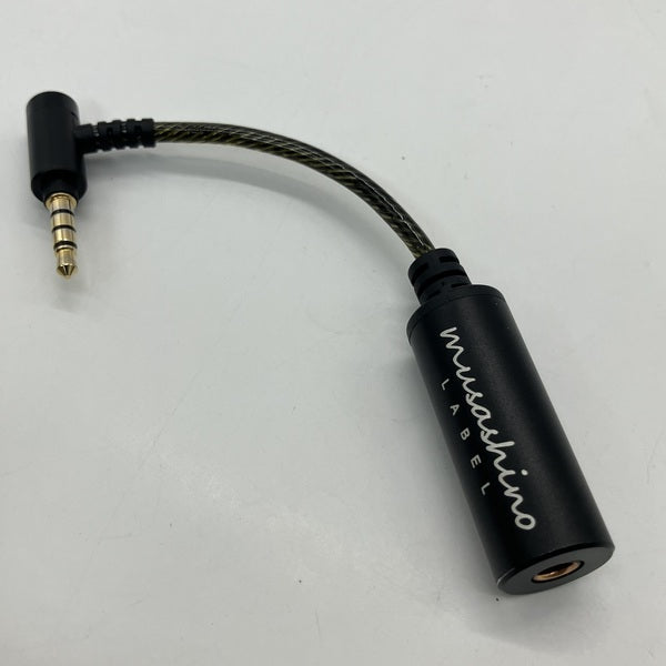 musashino LABEL 【中古】4.4mm5極バランスメスジャック⇒3.5㎜4