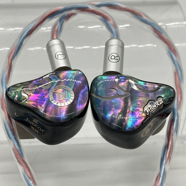 Juzear 鳴神 DEFIANT Rainbow 有線イヤホン HiFiGo IEMs Juzear x Z Review Defiant in Ear Monitors, 1DD +