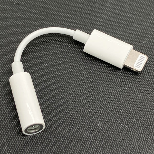 Apple 【中古】Lightning - 3.5 mmヘッドフォンジャックアダプタ