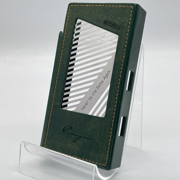 【中古】N3Ultra用純正レザーケース グリーン【仙台】