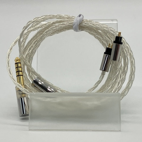 final 【中古】ソフトシルバーコートケーブル 2Pin 4.4mm (1.2m