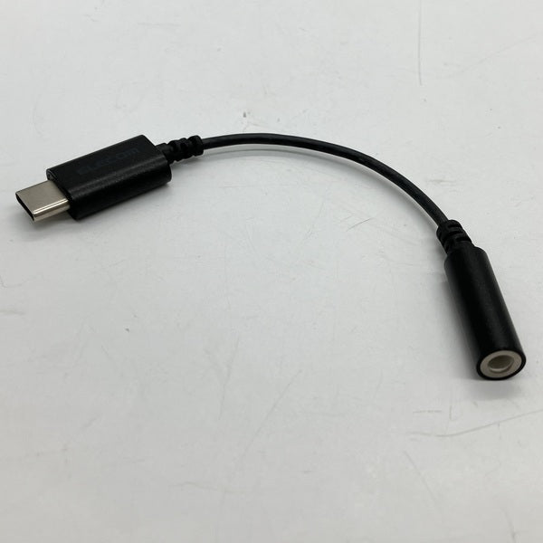 【中古】USB Type-C-3.5mm変換ケーブル ブラック 【MPA-C35DBK2】【名古屋】