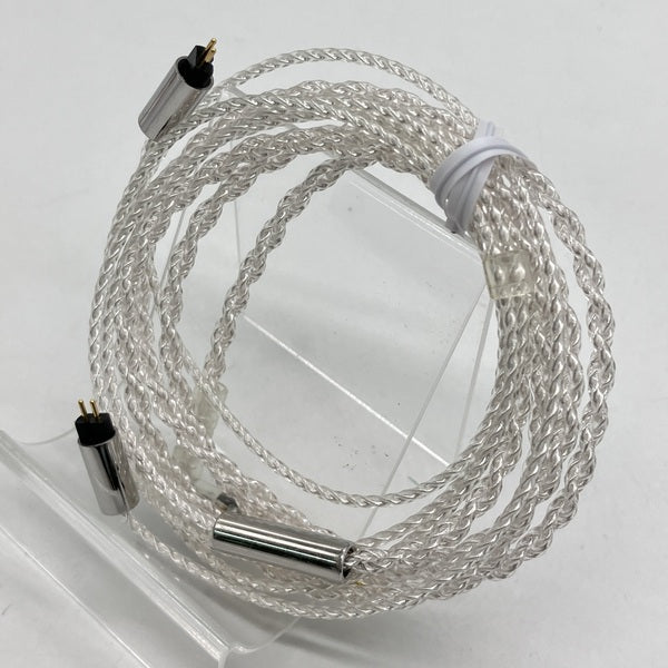 大慈 C105 ＡＢフルセット final 【中古】シルバーコートケーブル 2Pin 1.2m 4.4mm 5極