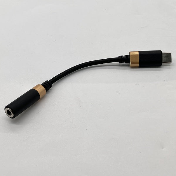 【中古】USB Type-C-3.5mm変換ケーブル (高耐久) ブラック 【MPA-C35DSBK】【日本橋】