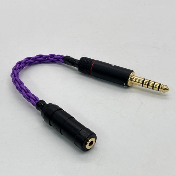 【中古】okcsc 2.5mm 四極(オス)→ 4.4mm 五極(メス)8芯 10cm【日本橋】