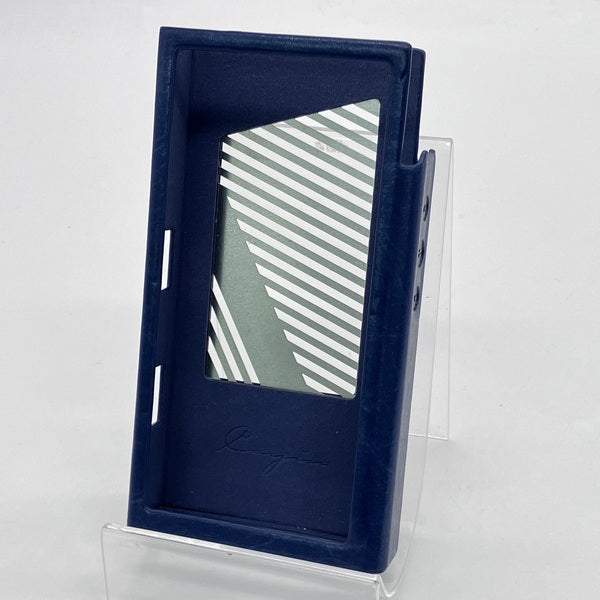 【中古】N3Ultra用純正レザーケース ブルー【日本橋】