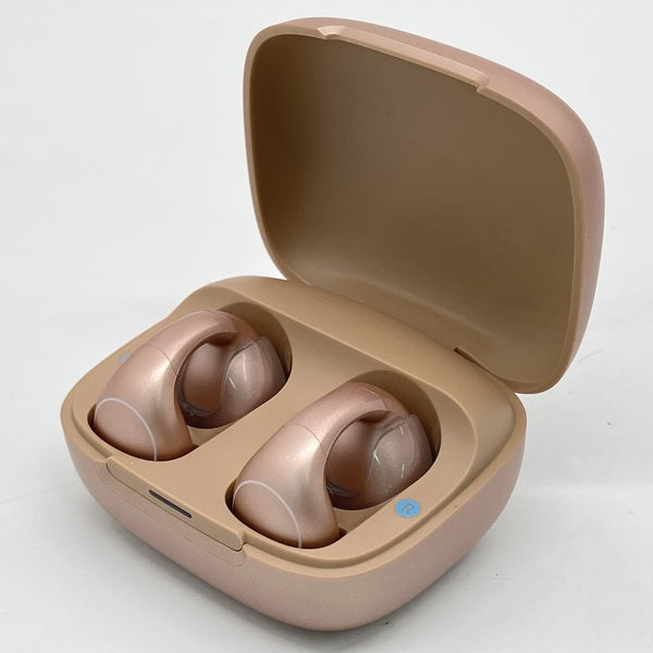 soundcore C40i ワイヤレスイヤホン ローズゴールド アクセサリー感覚で音楽を楽しめるSoundcore初のイヤーカフ型