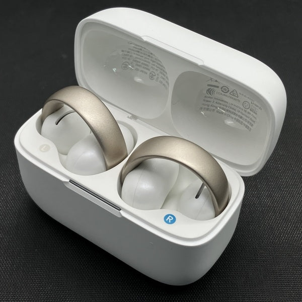 Anker Soundcore AeroClip ホワイト&ゴールド Anker 【中古】Soundcore AeroClip ホワイト&ゴールド【A3388N21