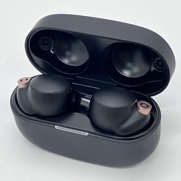 中古美品 WF-1000XM4 ブラックワイヤレスイヤホン バッテリー◎ SONY 【中古】WF-1000XM4 BM ブラック【秋葉原】 – e☆イヤホン
