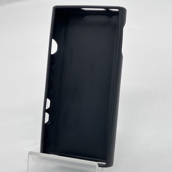 【新品未使用品】プラチナデータ スチールケース musashino LABEL 【中古】NW-ZX300用フルアーマケース カーボン