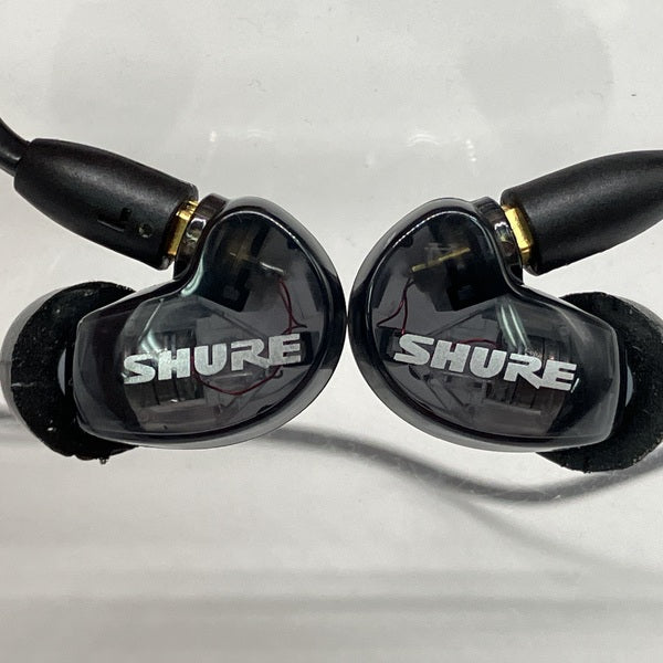 SHURE 【中古】SE215 ブラック UNIケーブル付属 【SE215-K-UNI-A