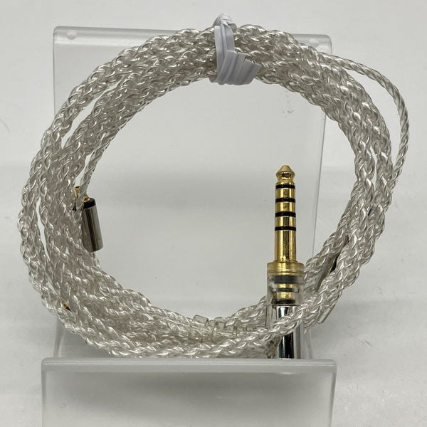 final 【中古】シルバーコートケーブル MMCX 1.2m 4.4mm 5極