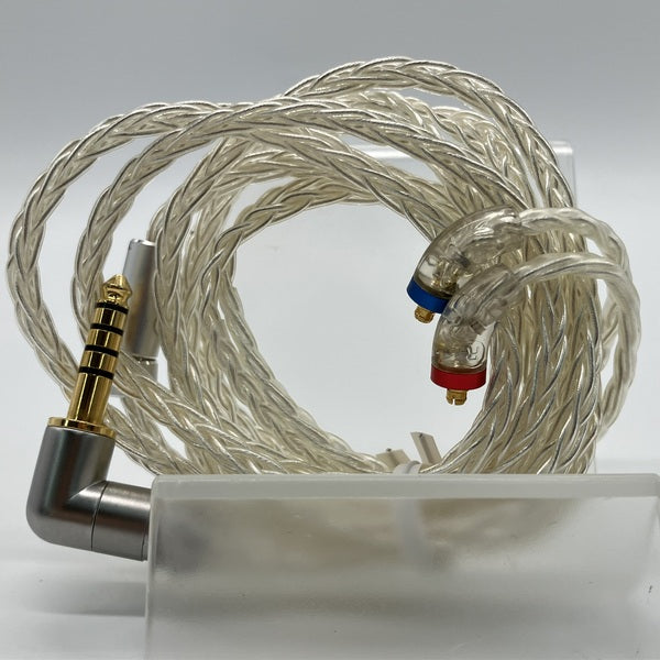 【中古】LC-4.4C 4.4mm5極L字 銀メッキ高純度単結晶銅8芯ケーブル【FIO-LC44C】【秋葉原】