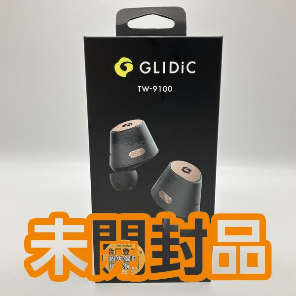 新品 GLIDiC TW-9100 ワイヤレスイヤホン ブラック 完全ワイヤレスイヤホン GLIDiC TW-9100 ハイエンドモデル 紛失