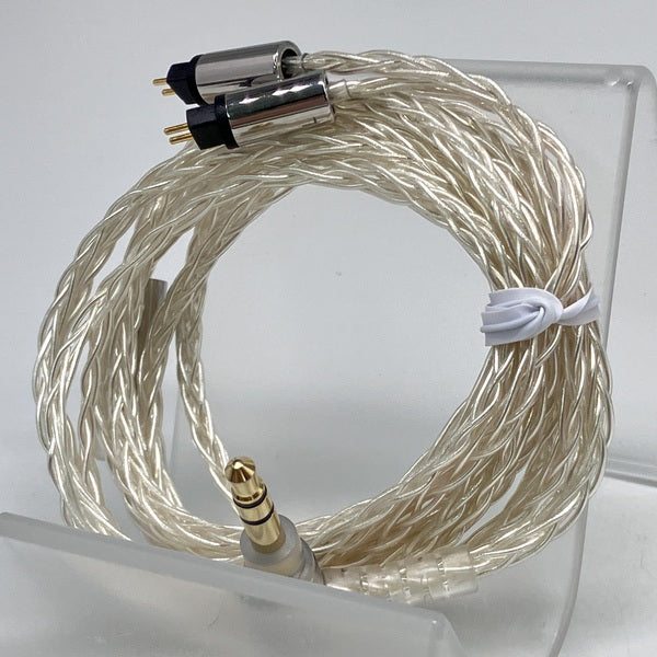 final 【中古】ソフトシルバーコートケーブル 2Pin 3.5mm (1.2m