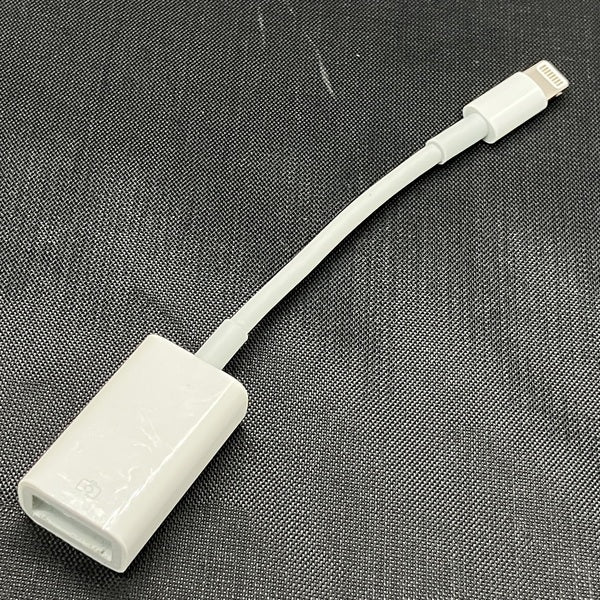 【中古】Lightning - USBカメラアダプタ【秋葉原】