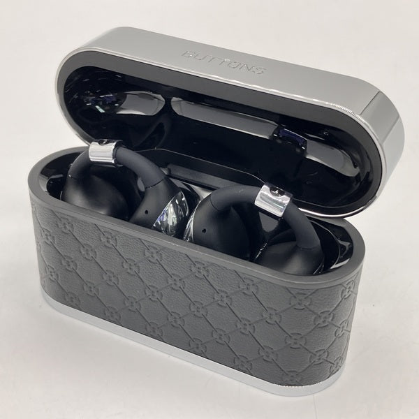 【中古】BUTTONS CLIP Silver Black【BN-0008】【日本橋】