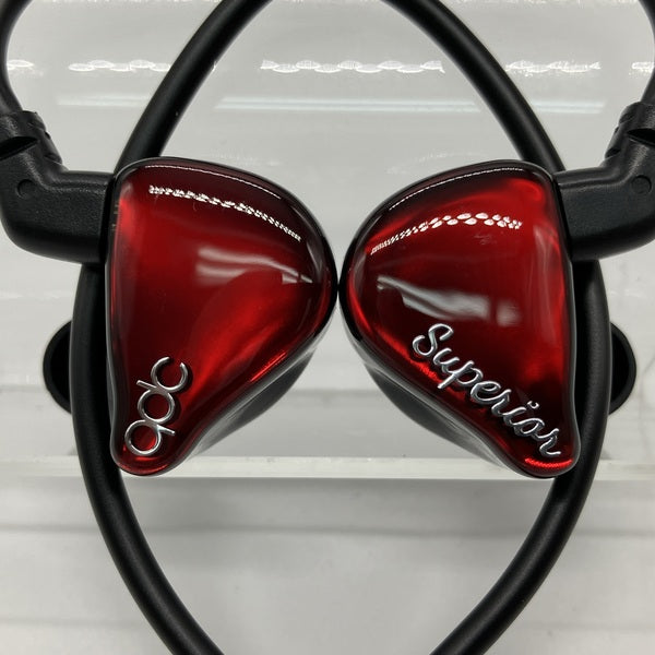 qdc SUPERIOR 赤 購入1週間ほぼ新品】 qdc SUPERIOR スーペリア Red