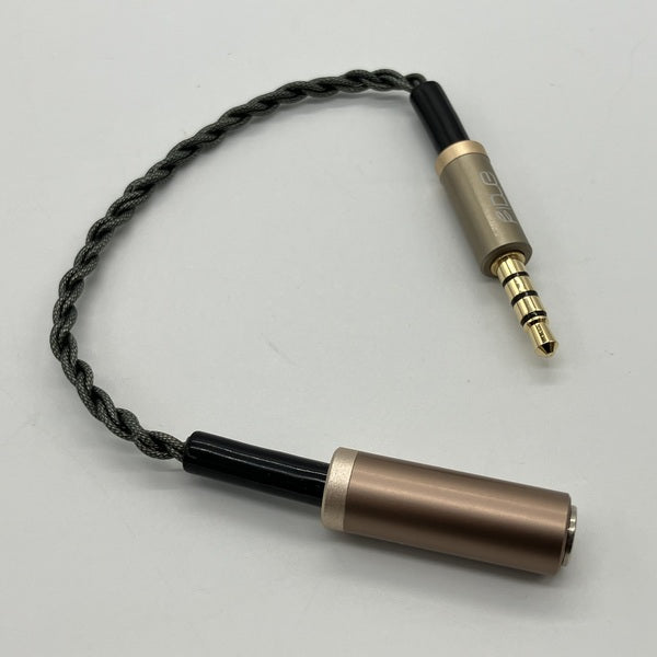 【中古】2.5mm 4極バランスドプラグ → 3.5mm 4極バランスドジャック変換アダプター【秋葉原】