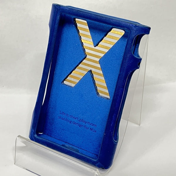 【中古】M3X専用レザーケース ブルー【秋葉原】
