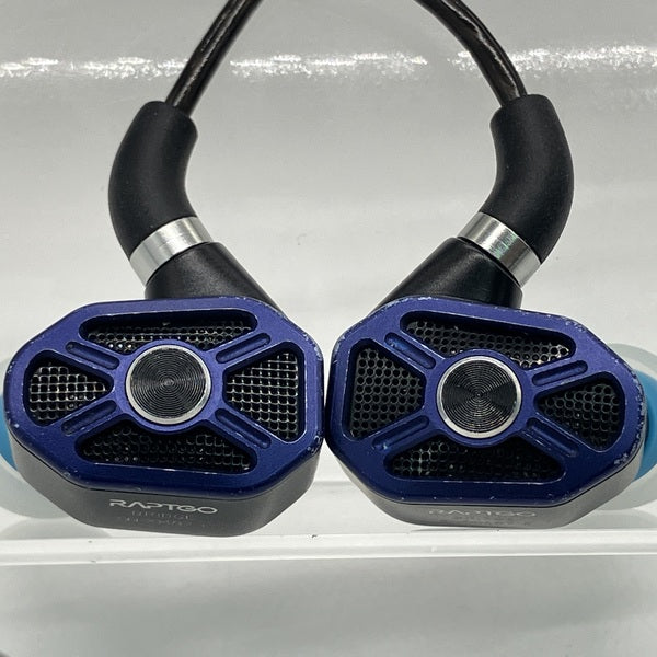 RAPTGO BRIDGE 2DD+2BA+1PZT ブルー RAPTGO BRIDGEレビュー。2.3万円2DD+2BA+PZTドライバー