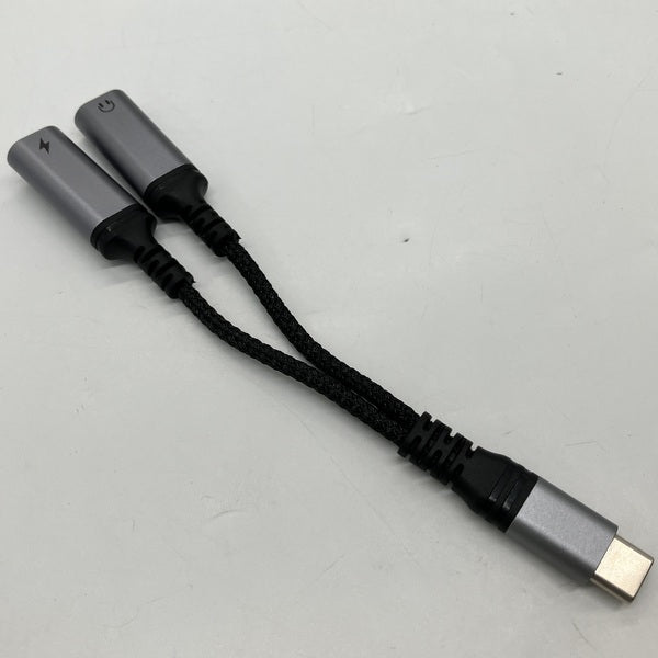 【中古】USB Type-C(オス) to Type-C(メス)×2 セパレートケーブル【秋葉原】