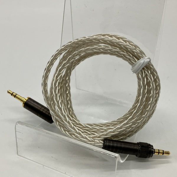 【中古】SONY MDR-M1ST専用 高純度リケーブル(ロックリング付純国産プラグ使用)3.5mm アンバランス【秋葉原】
