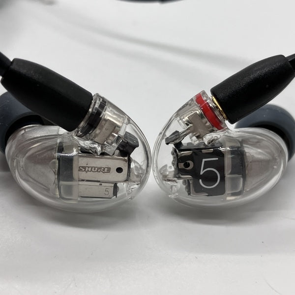 shure aonic5 クリア  SE53BACL+UNI-A 美品 SHURE AONIC 5 SE53BACL+UNI-A クリアー｜ミュージックランドKEY