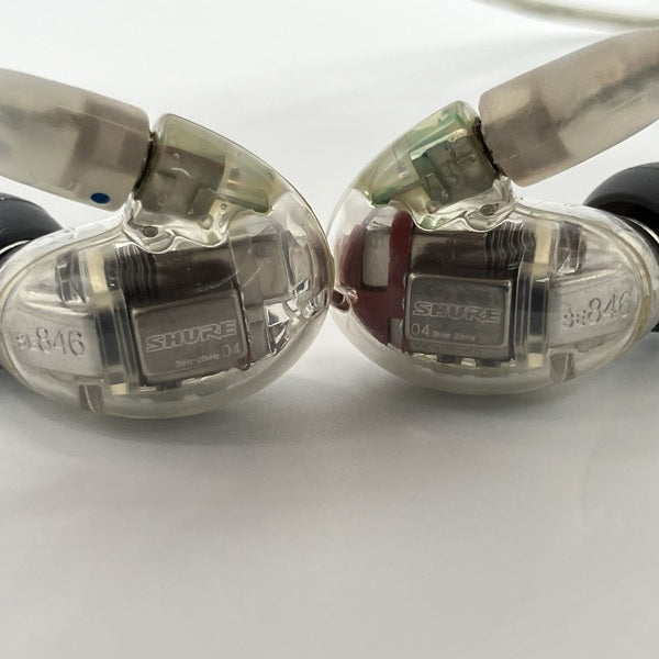 SHURE SE846BACL+UNI-A クリア 第一世代 中古 SHURE SE846BACL+UNI-A クリア 第一世代 中古 SHURE 【中古