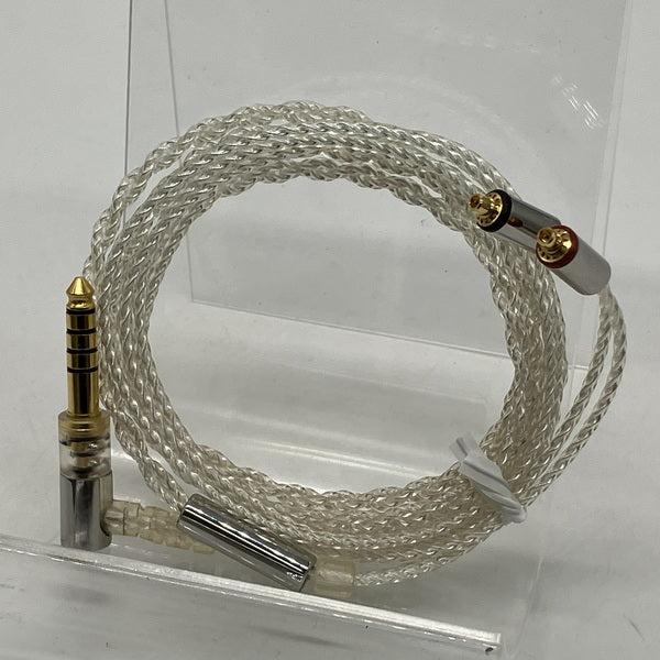 【中古】シルバーコートケーブル MMCX 1.2m 4.4mm 5極バランス 【C106 MS12EZCLEH】【日本橋】